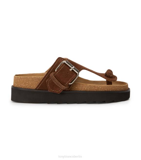 Sandalen| de Tony Bianco Frauen Marlo-Sandalen Schoko-Wildleder 4624661